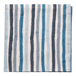 Painterly Stripe Napkin Set 6 - SALE