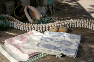 Fishy Napkin Set 6