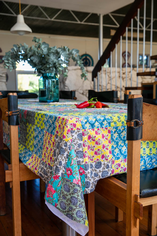 Picnic Floral Patch Tablecloth 8 Seater - SALE