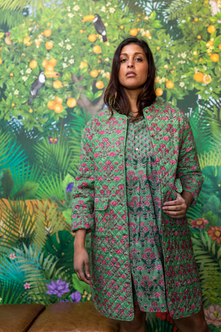 Art Deco Quilt Jacket - SALE