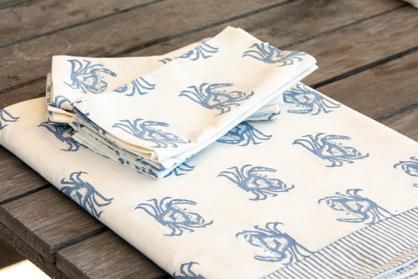 Crab 12 Seater Tablecloth