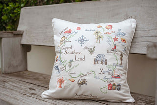 GSL Emb Cushion Cover, 50X50, does not incl insert